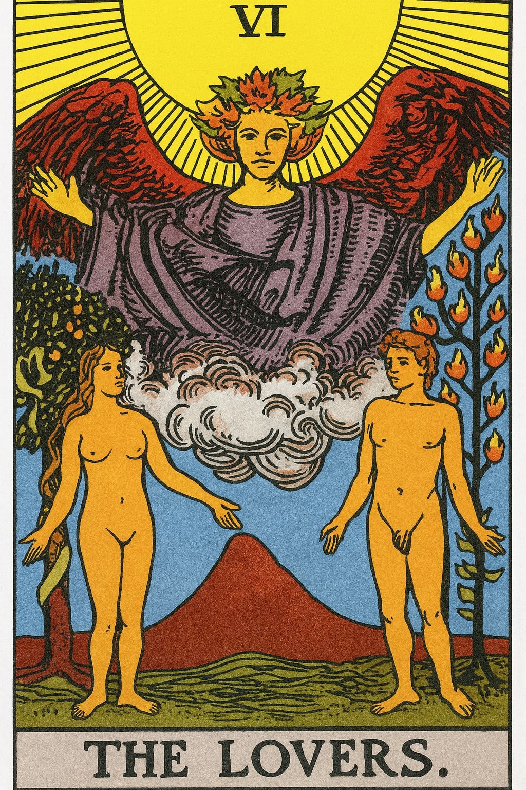 The Lovers Tarot Card