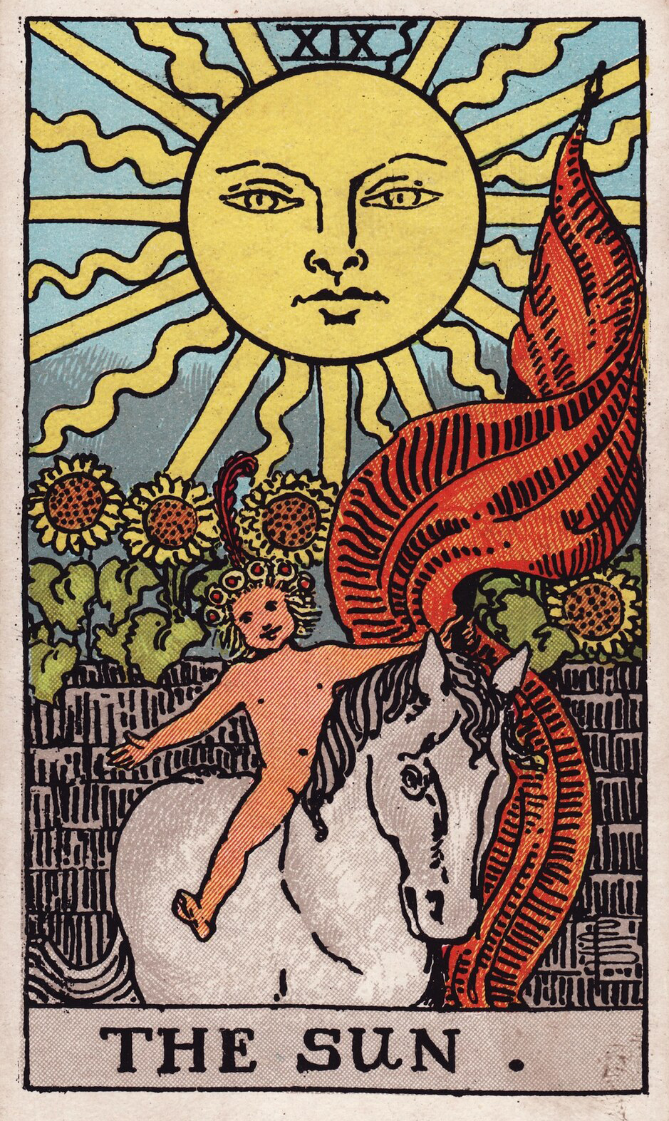 The Sun Tarot Card