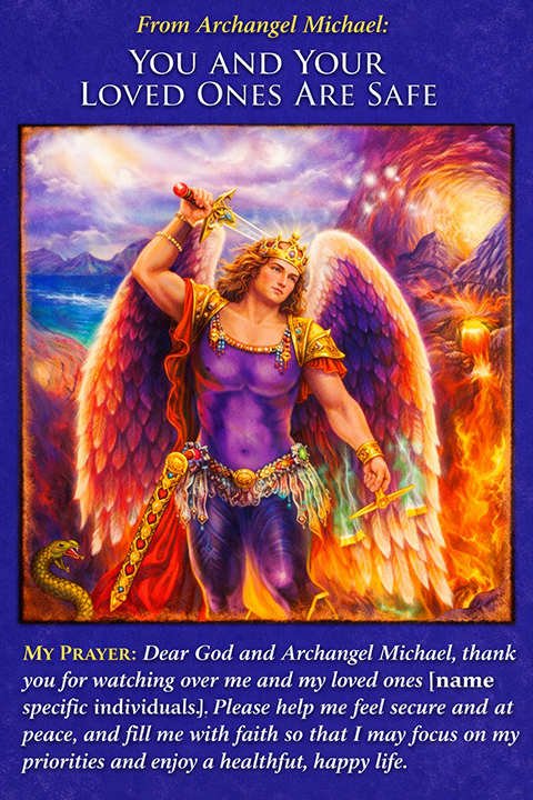 You and Your Loved Ones Are Safe Protection Card